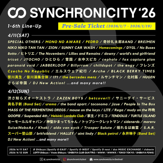 SYNCHRONICITY’26