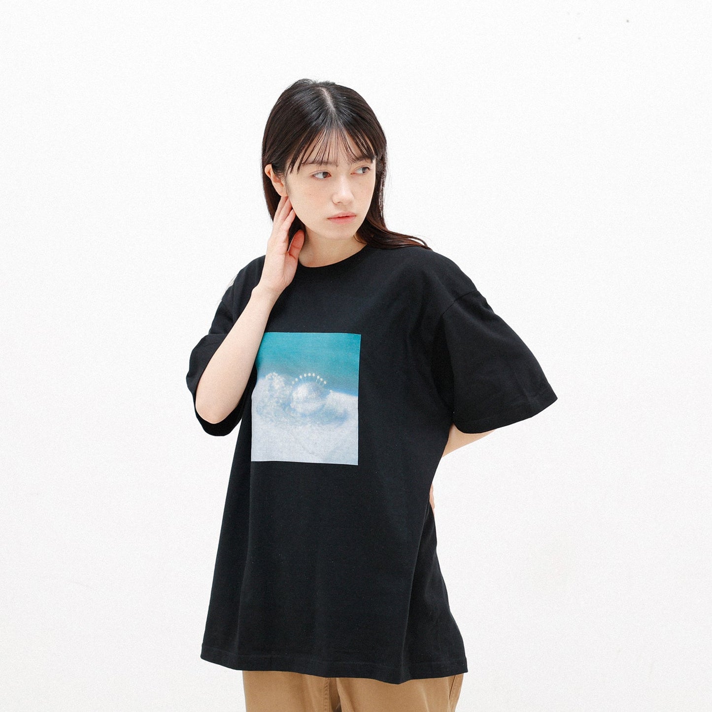 【笹川真生】「ためらいあいいたい」Tシャツ